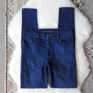 MOTT & BOW High Rise Skinny Jean - Eldridge